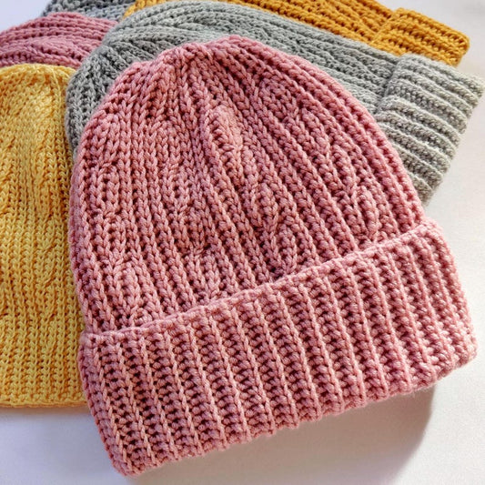 Classic Cable Beanie Crochet Pattern