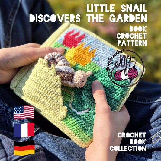 BOOK little SNAIL Crochet Pattern