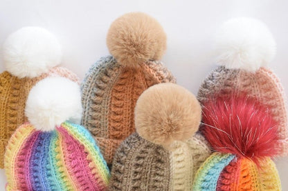 Alpine Beanie Crochet Pattern