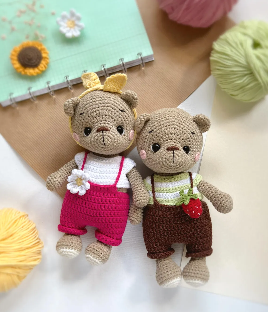 Cookie the Bear Crochet Pattern 💕🐻