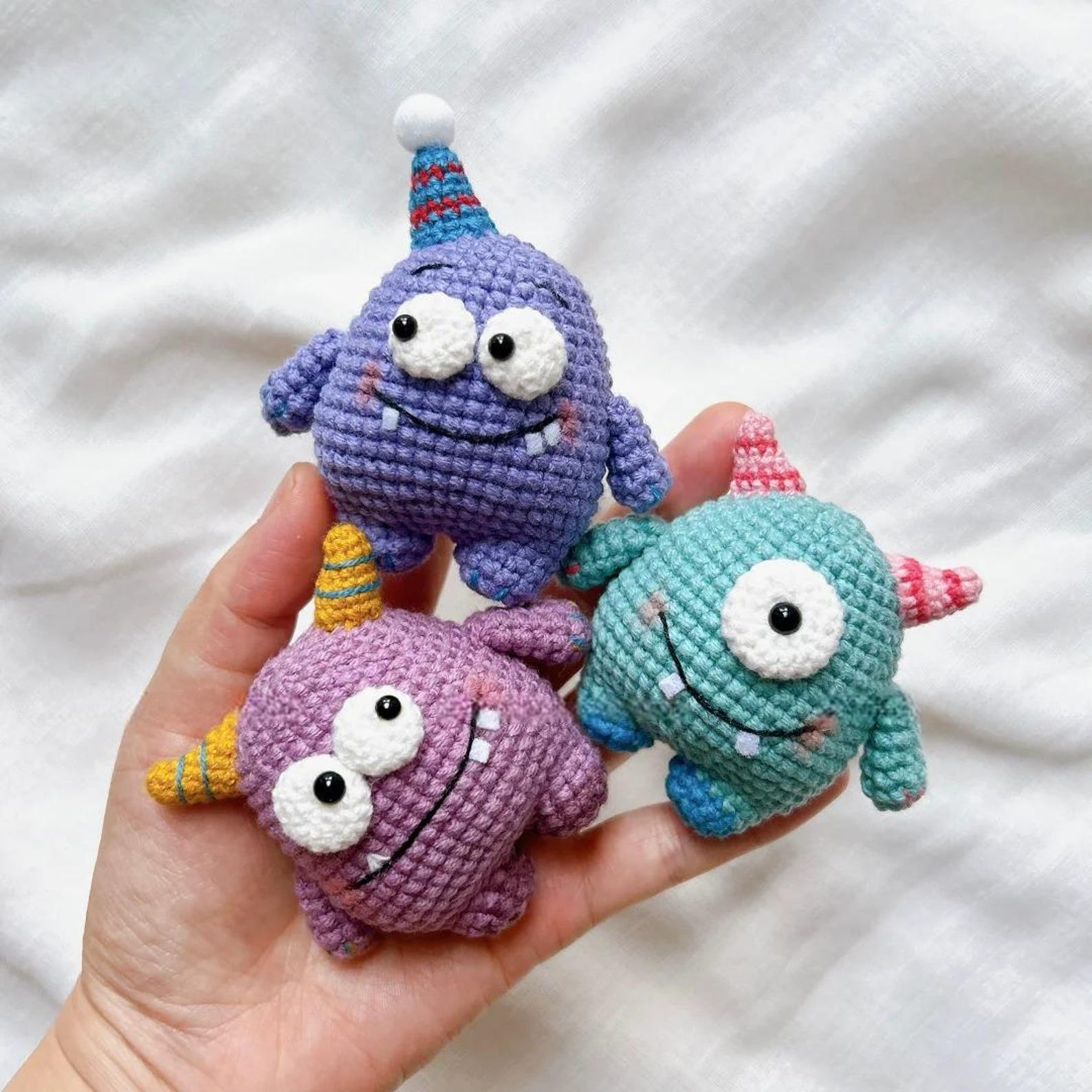 Mini Monsters Crochet Pattern