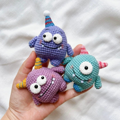 Mini Monsters Crochet Pattern