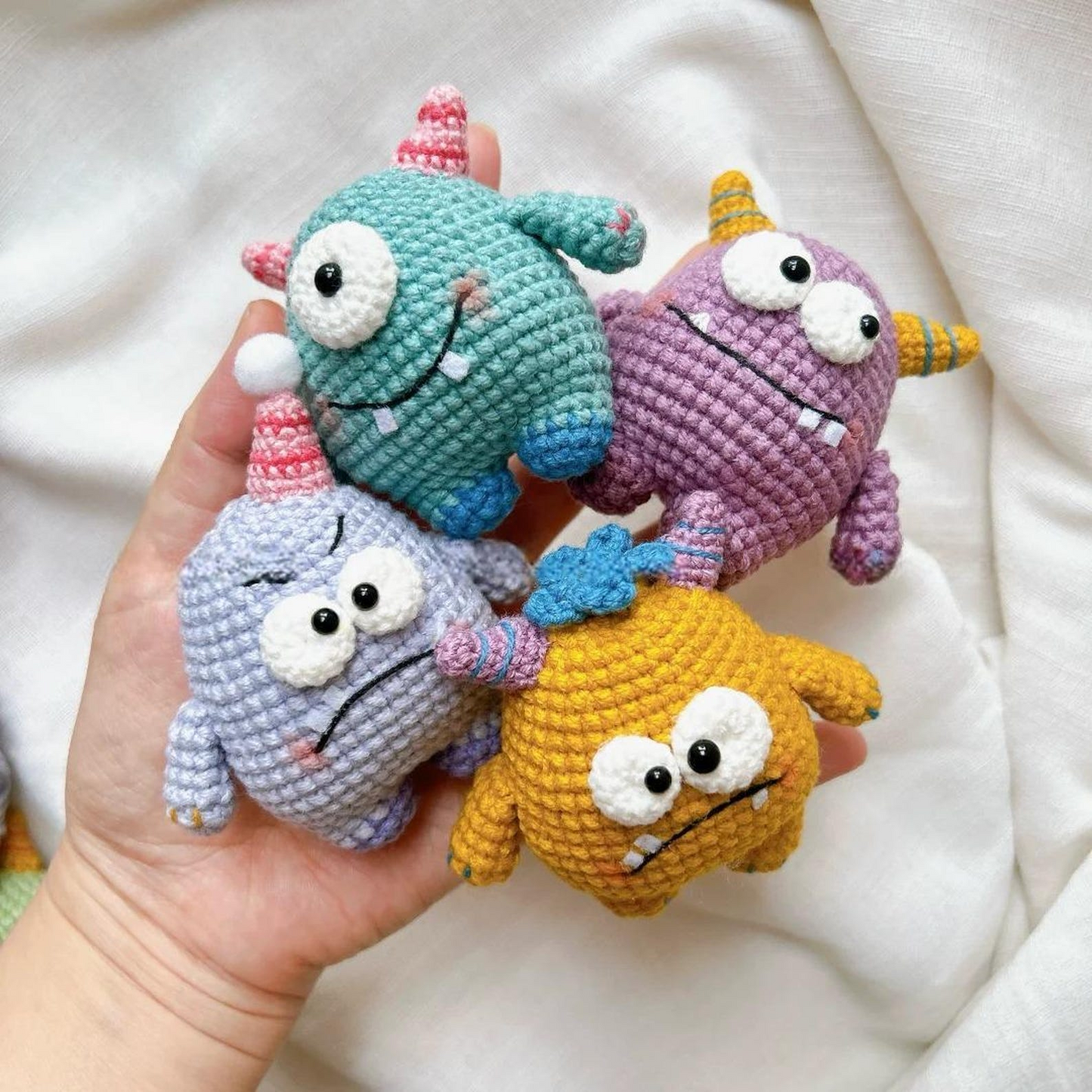 Mini Monsters Crochet Pattern
